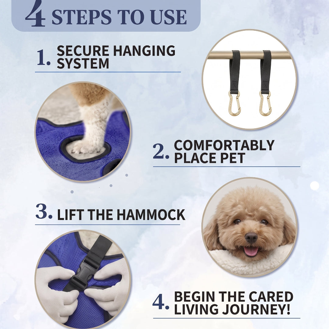 Pro-Series Pet Grooming Hammock & Restraint System